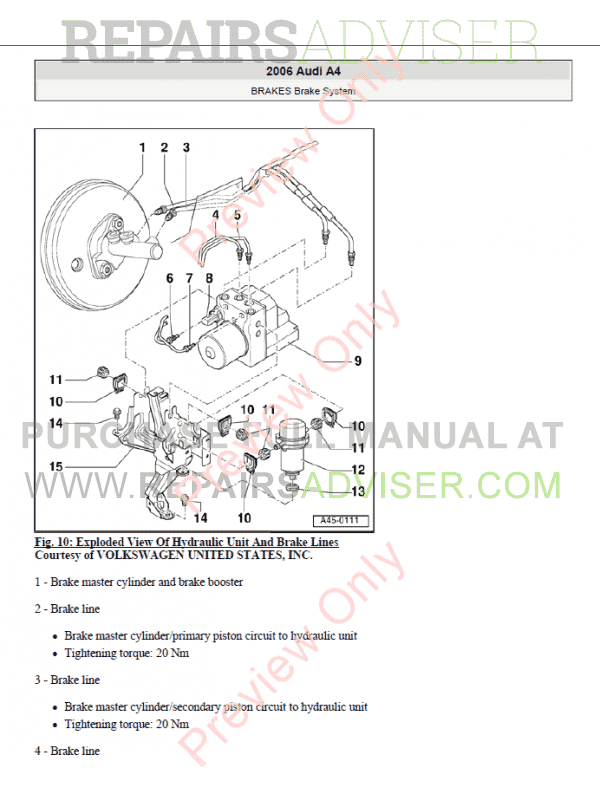 Audi A4 20022008 PDF Manuals Download